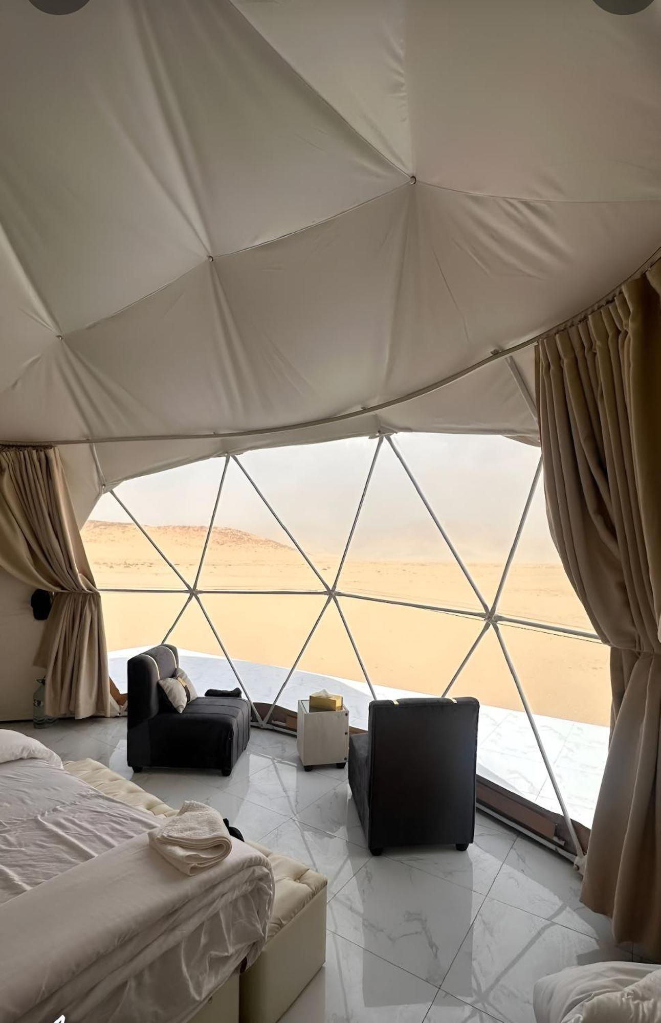 Titanic Camp Bed & Breakfast Wadi Rum Ngoại thất bức ảnh