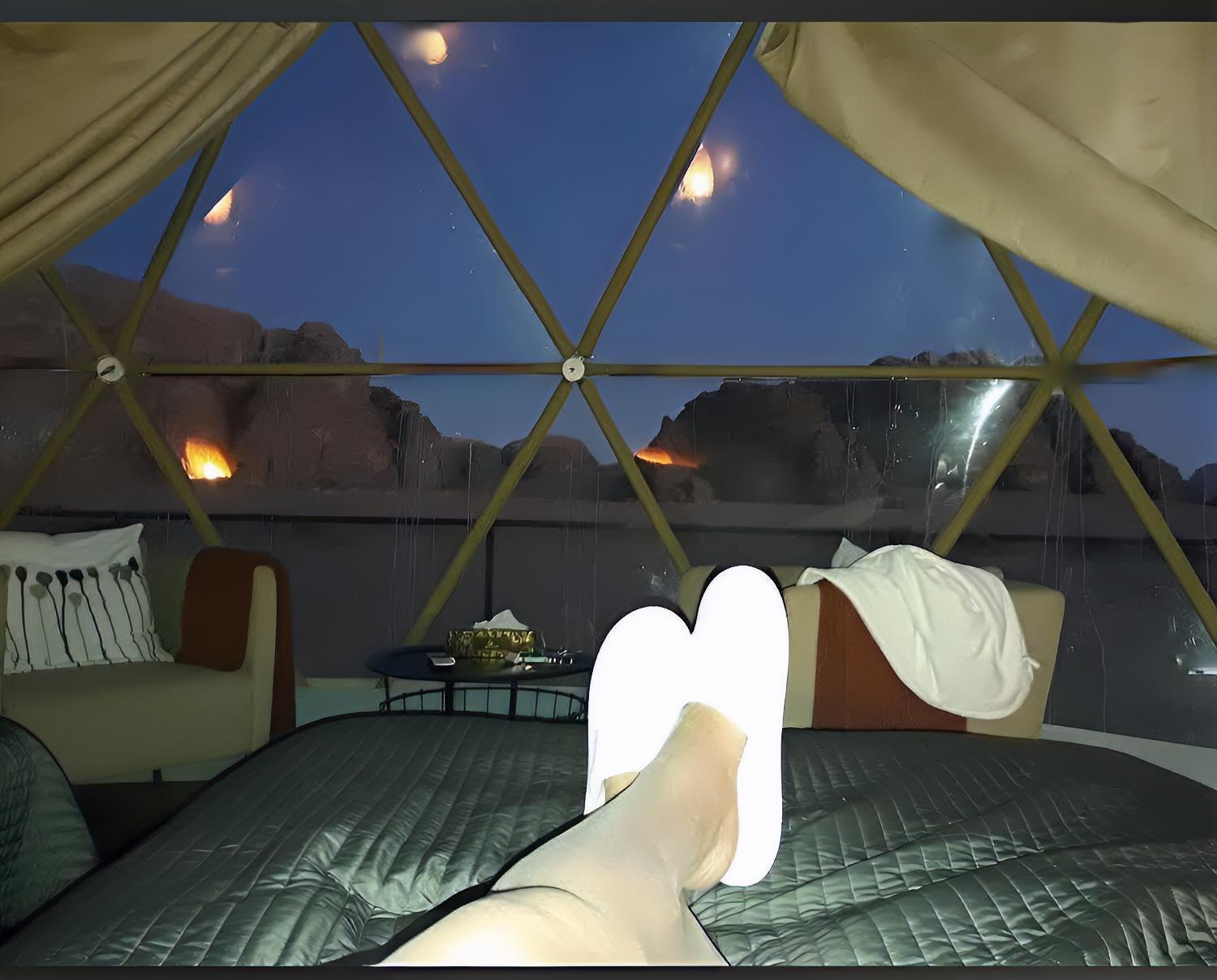 Titanic Camp Bed & Breakfast Wadi Rum Ngoại thất bức ảnh